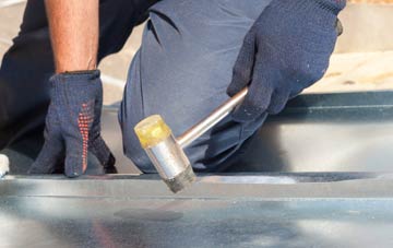 New Ridley metal flat roofing repairs